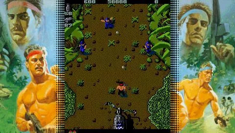Изображение игры: Ikari Warriors (1986)