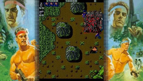 Изображение игры: Ikari Warriors (1986)