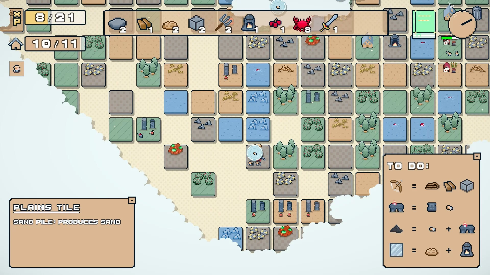 Изображение игры: Tilecraft