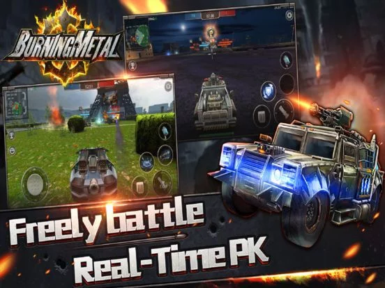 Изображение игры: Burning Metal