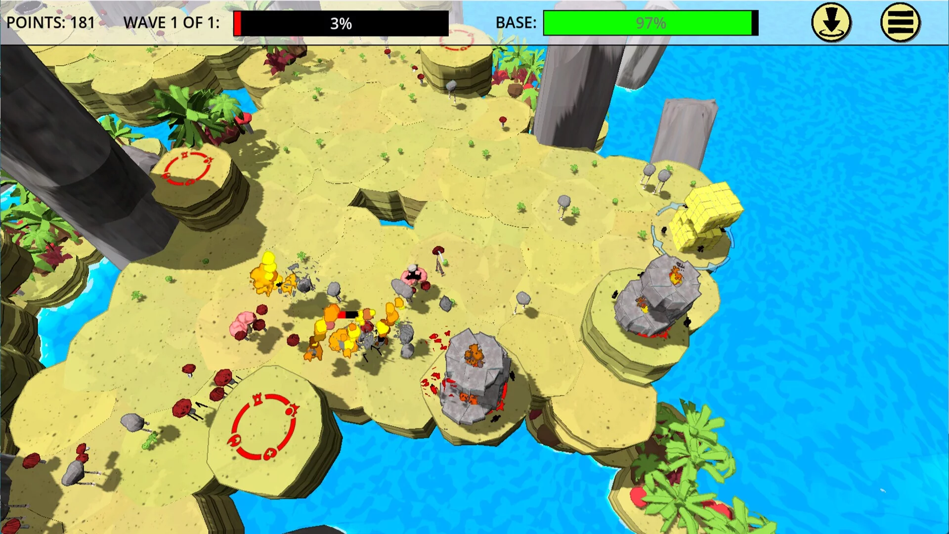 Изображение игры: Elevation Tower Defense