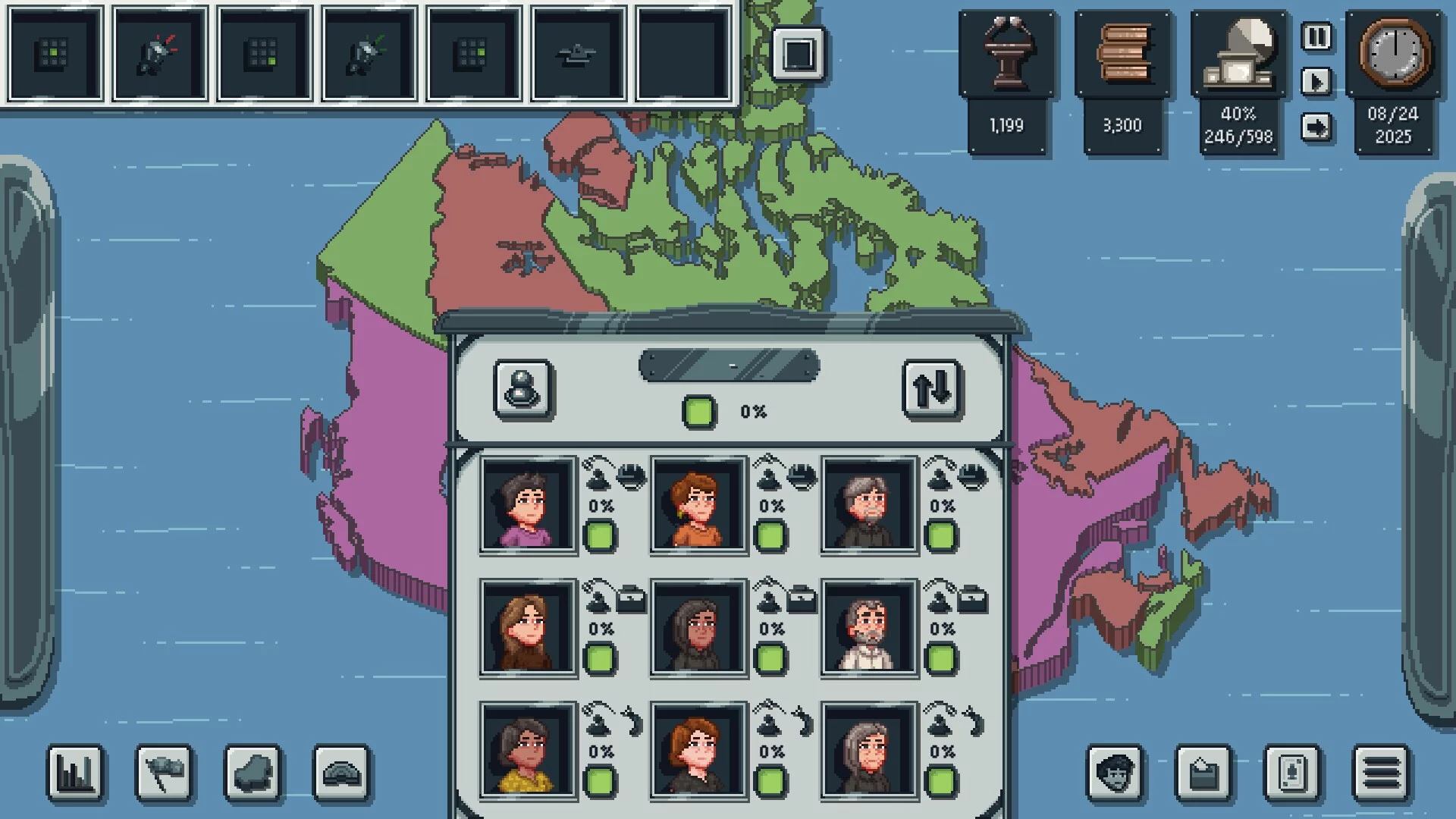 Изображение игры: Vox Populi: Canada 2025