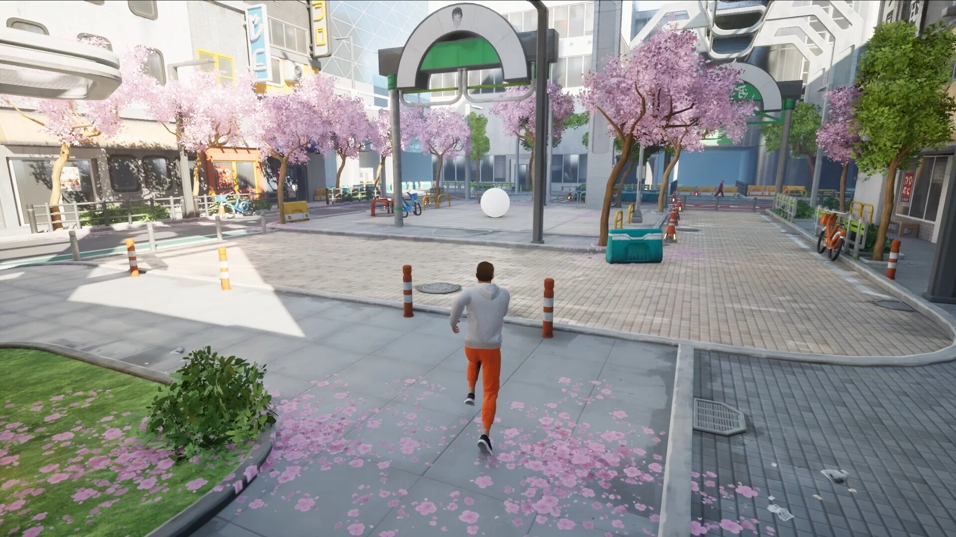 Изображение игры: JUMP ON THE BALL!