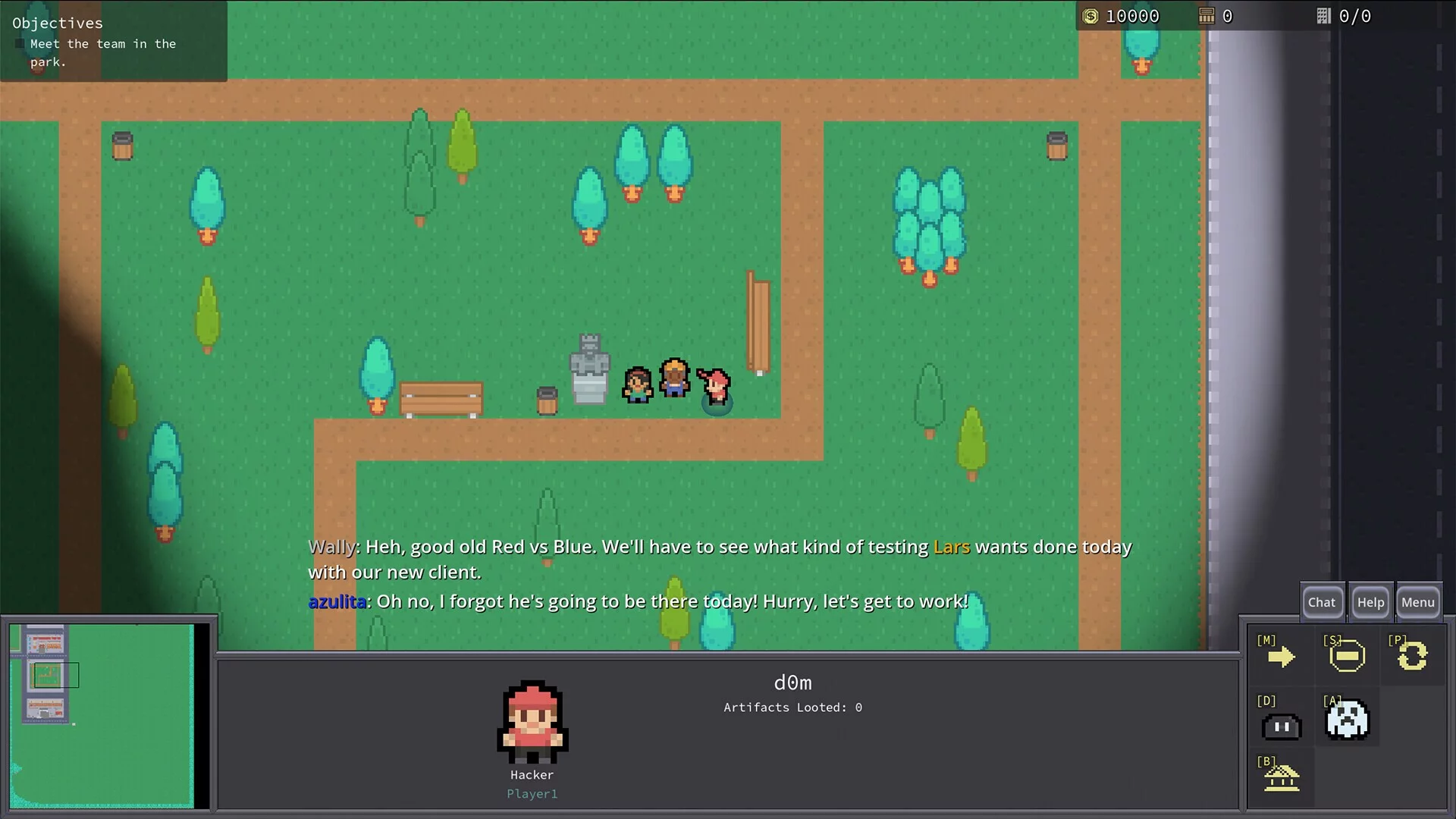 Изображение игры: Hack Back