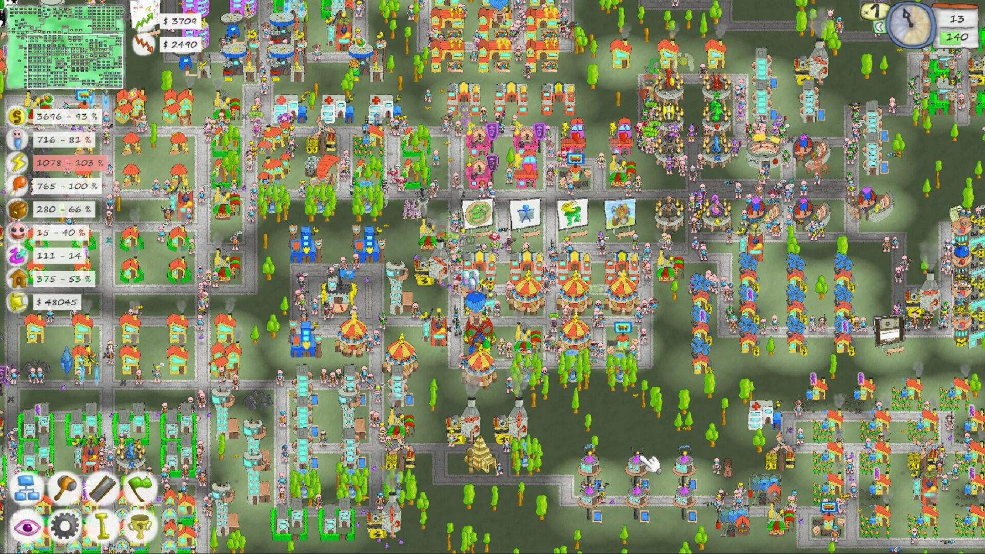 Изображение игры: Omicrocity 2