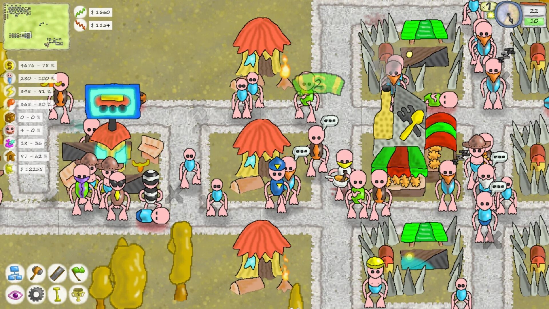 Изображение игры: Omicrocity 2