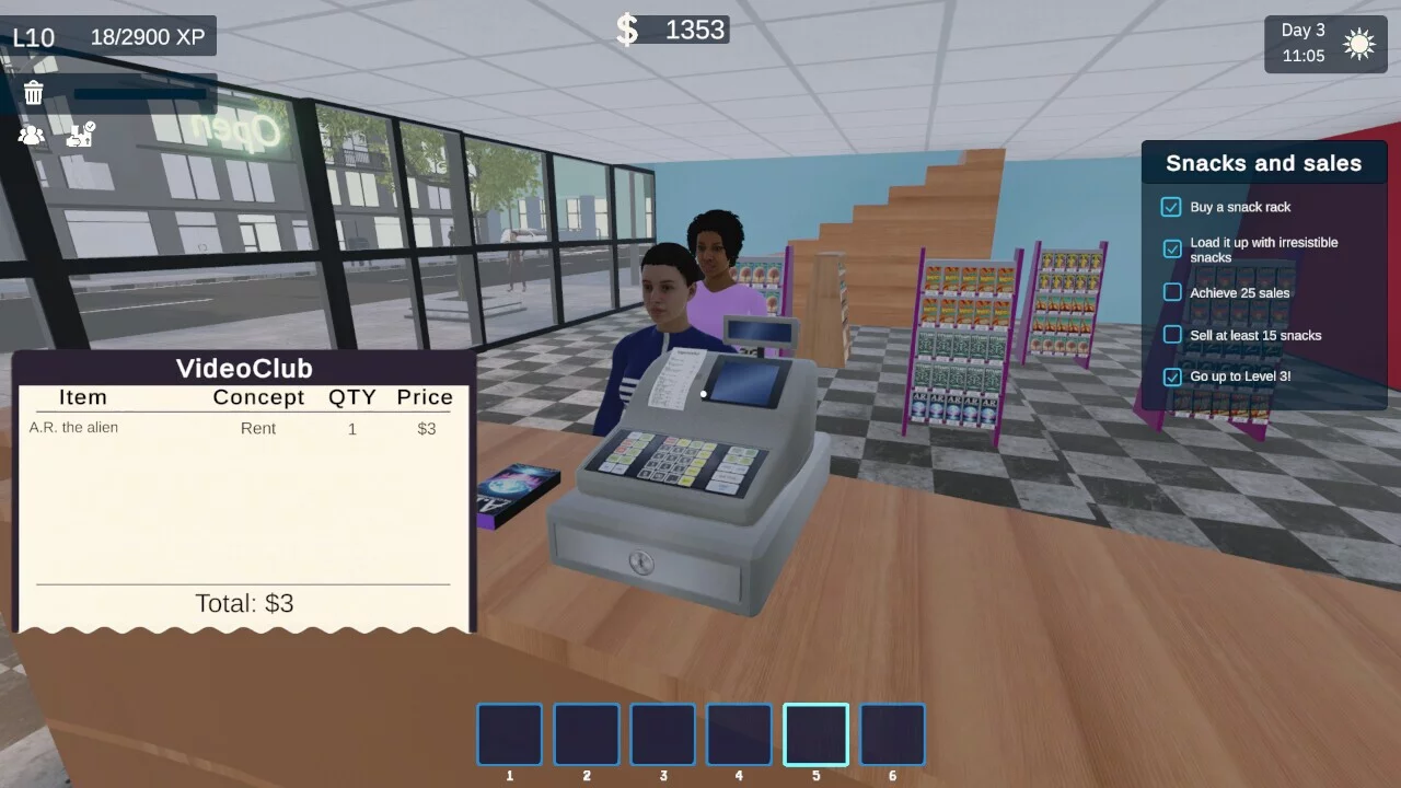 Изображение игры: Videoclub Simulator