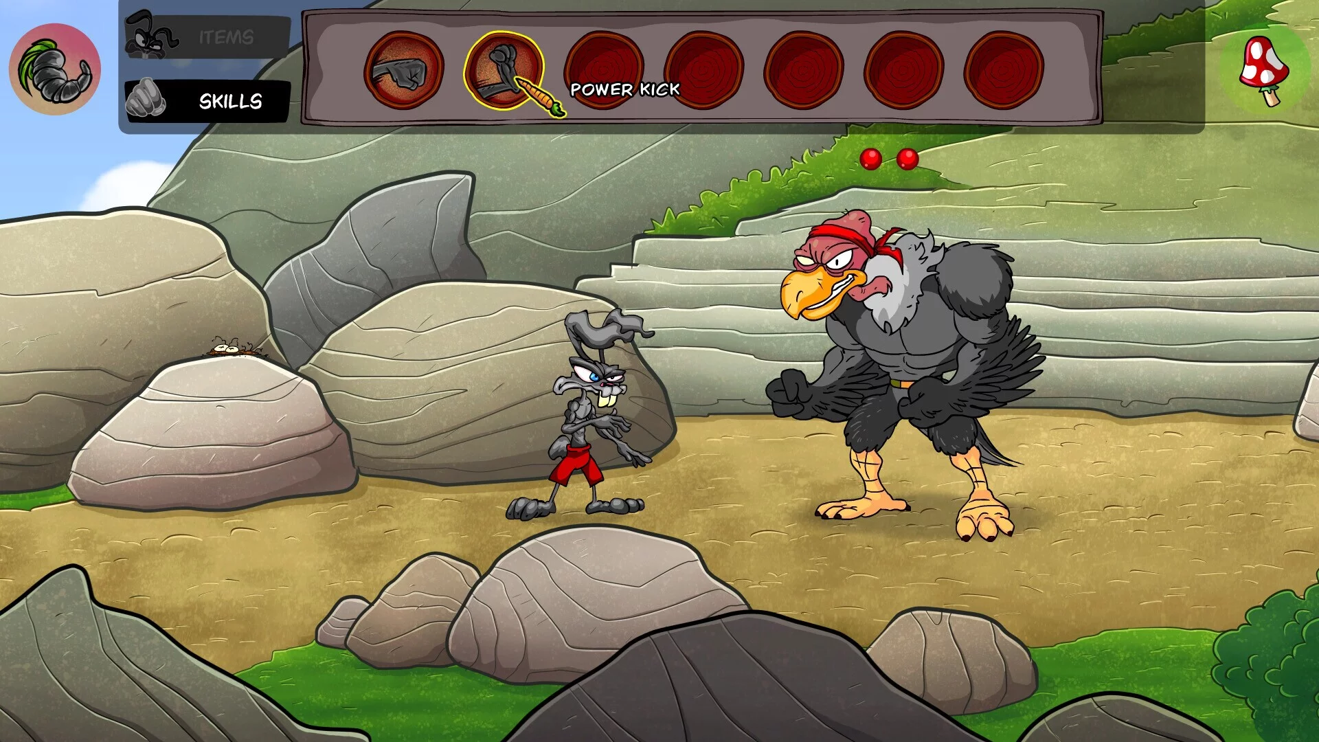 Изображение игры: Mutants Ate My Carrots