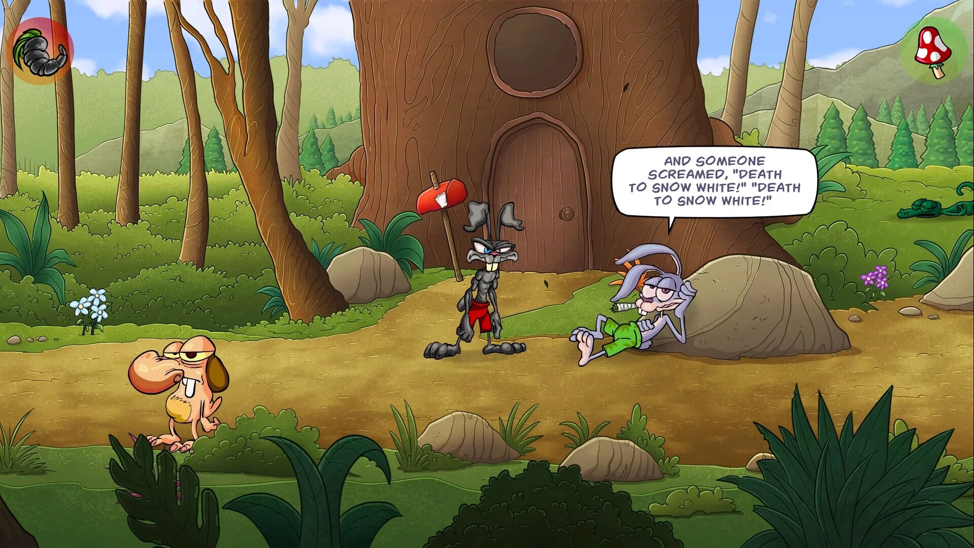 Изображение игры: Mutants Ate My Carrots