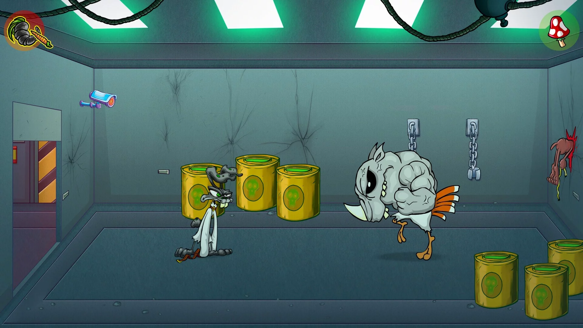 Изображение игры: Mutants Ate My Carrots
