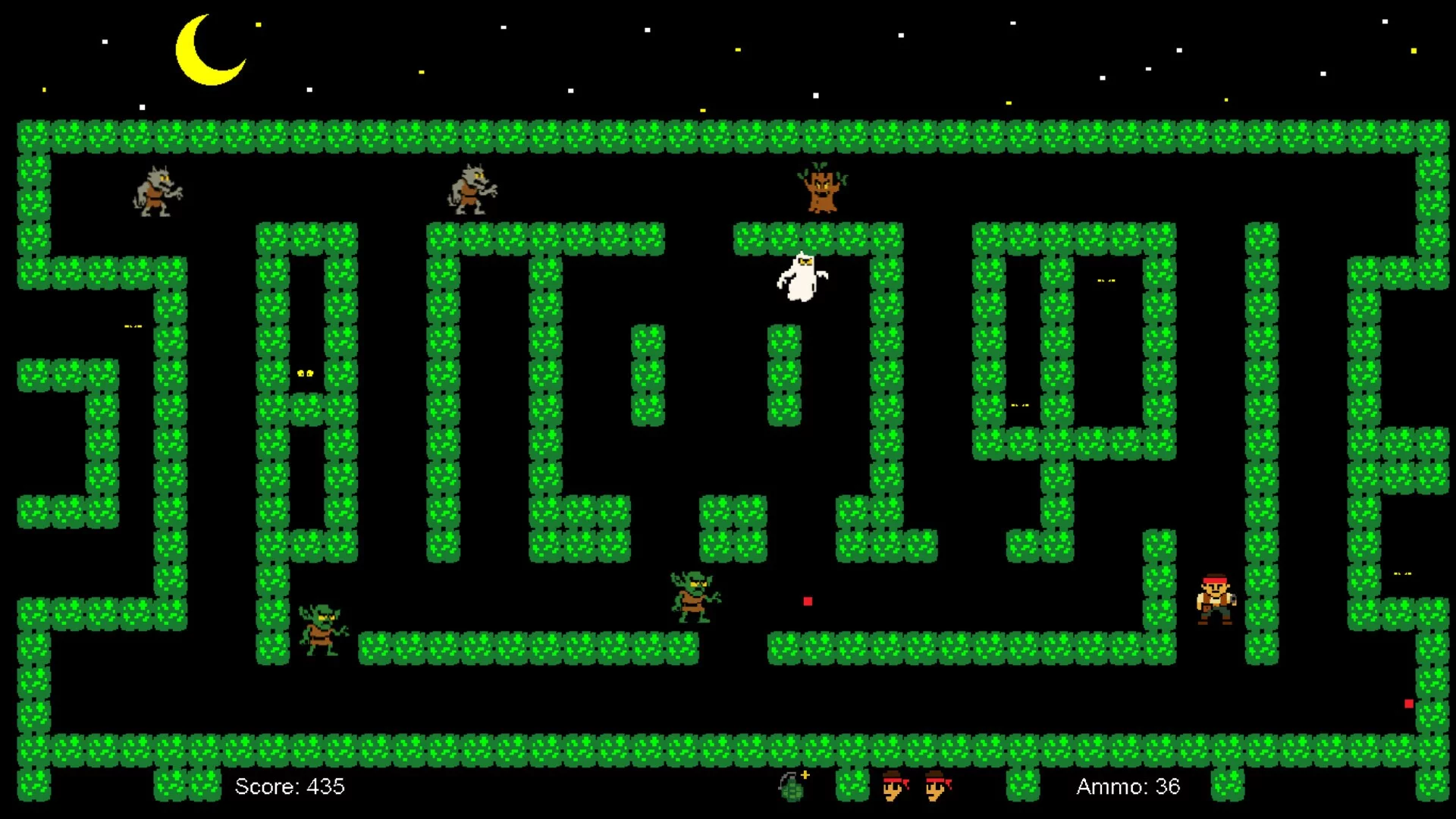 Изображение игры: Nocturne Maze: Shadows in the Hedge