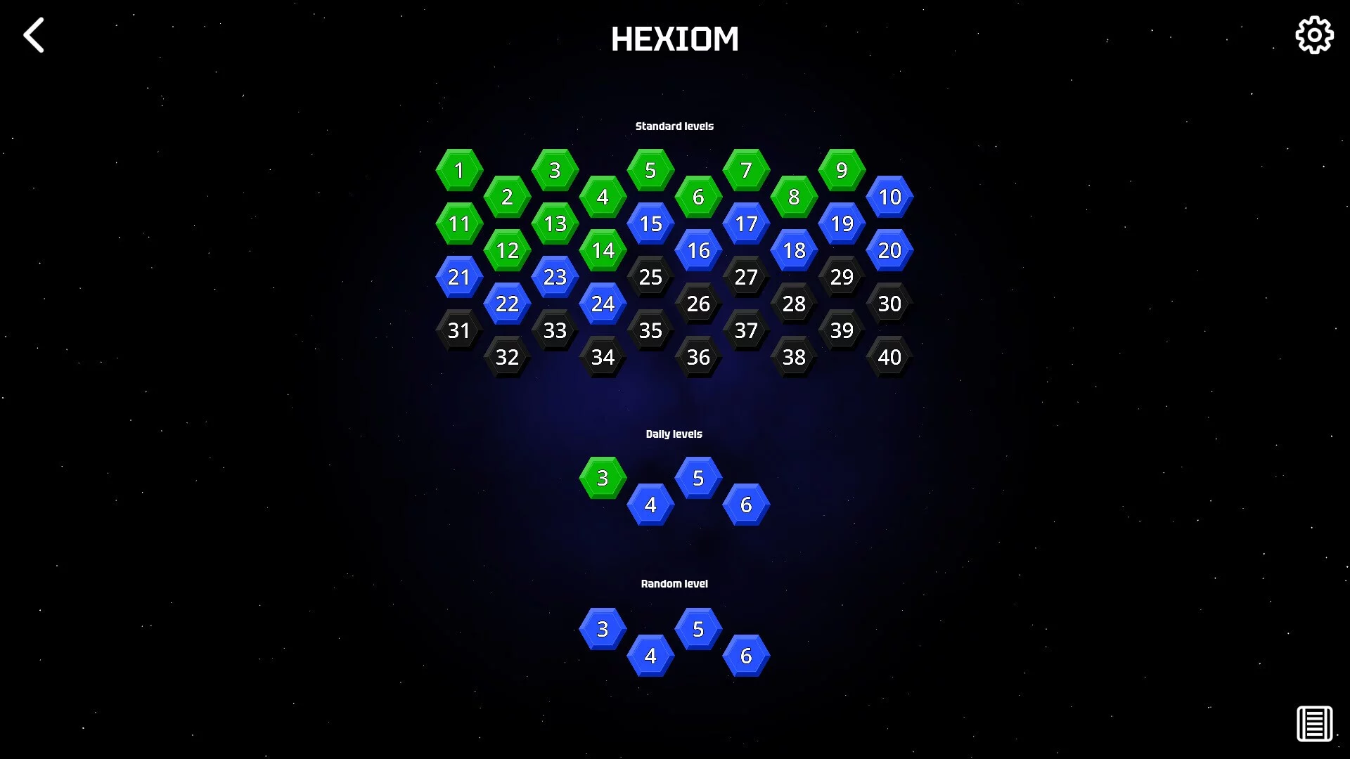 Изображение игры: Hexiom