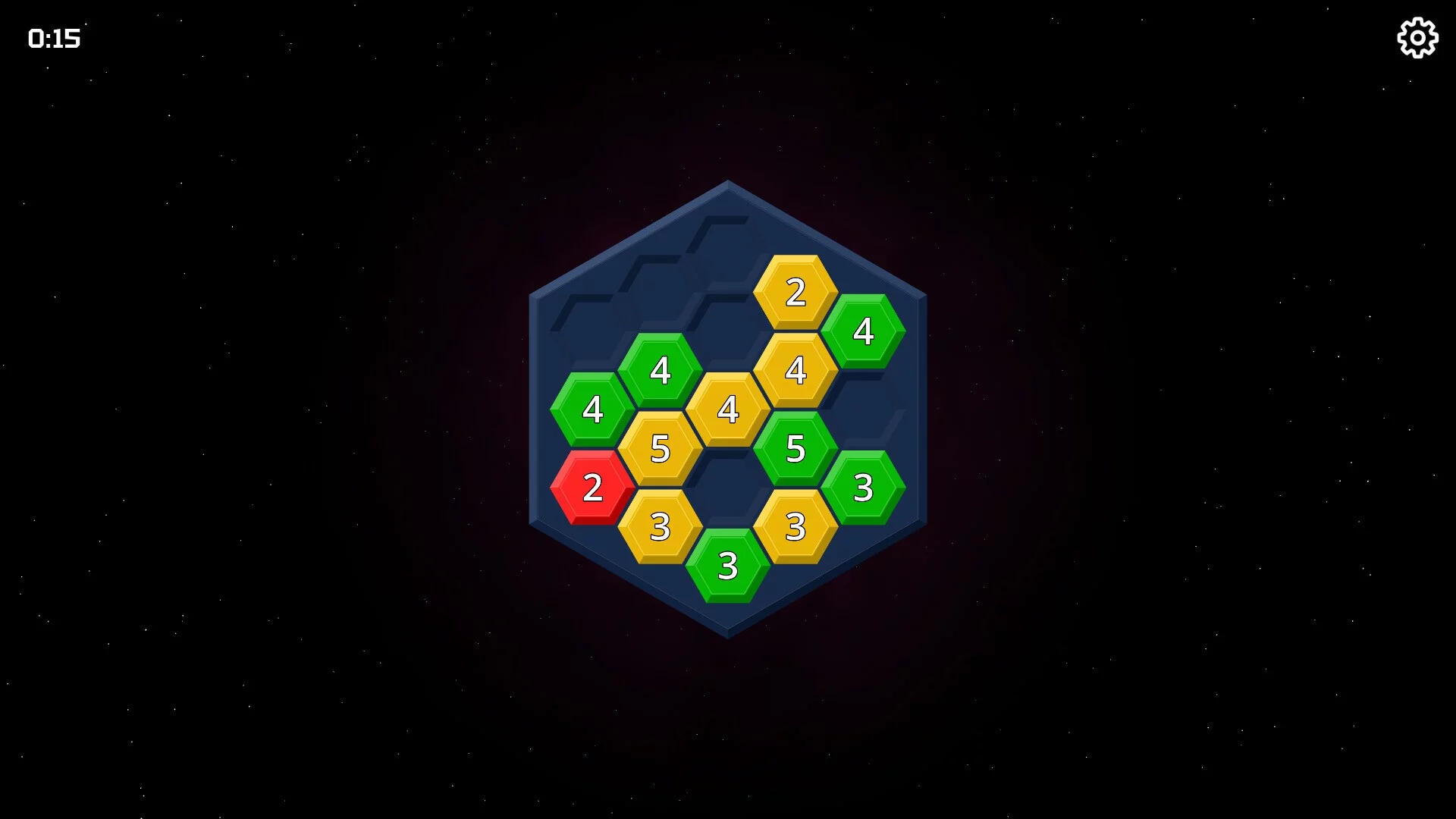 Изображение игры: Hexiom