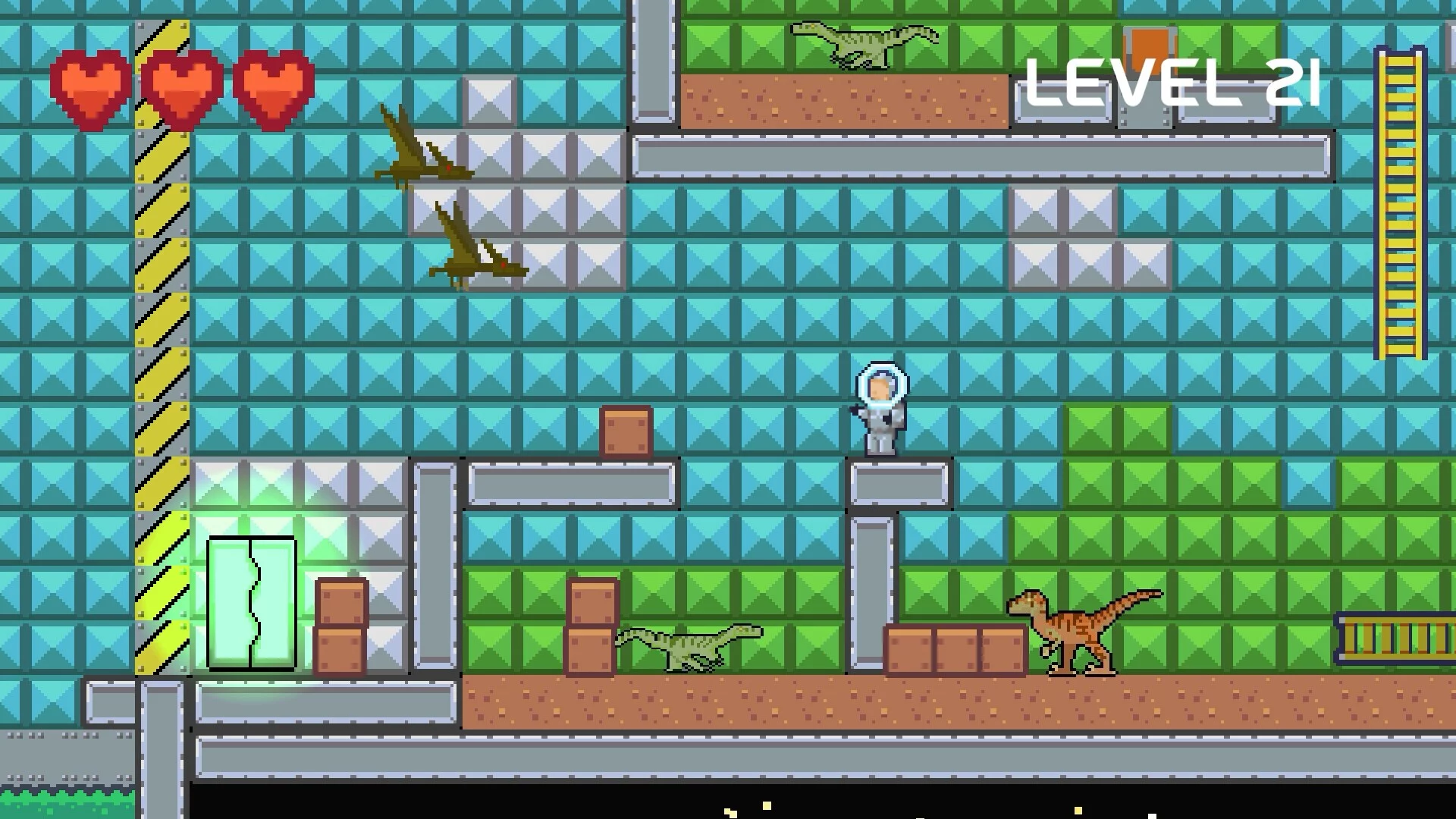 Изображение игры: Dino Space Station
