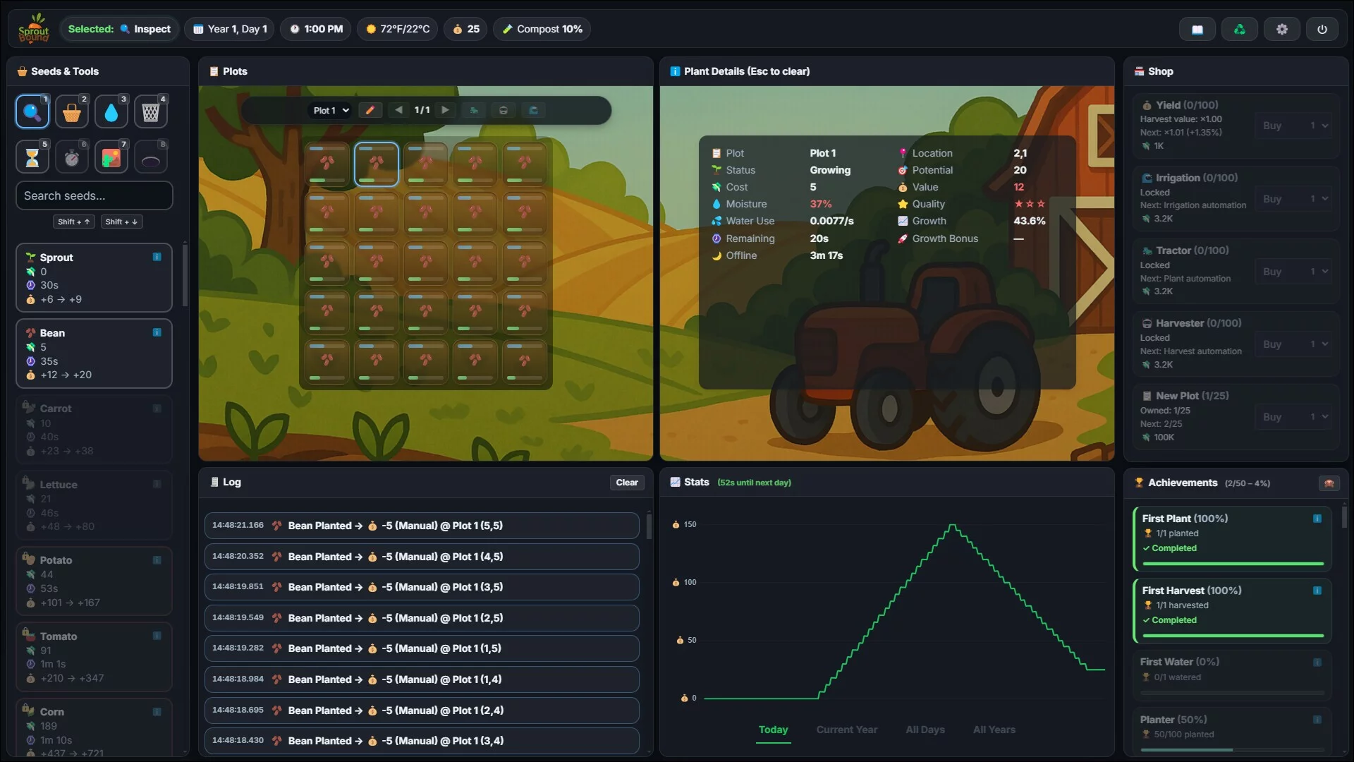 Изображение игры: SproutBound
