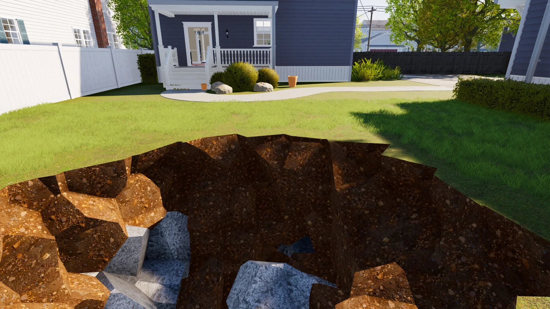 Изображение игры: Backyard Digger
