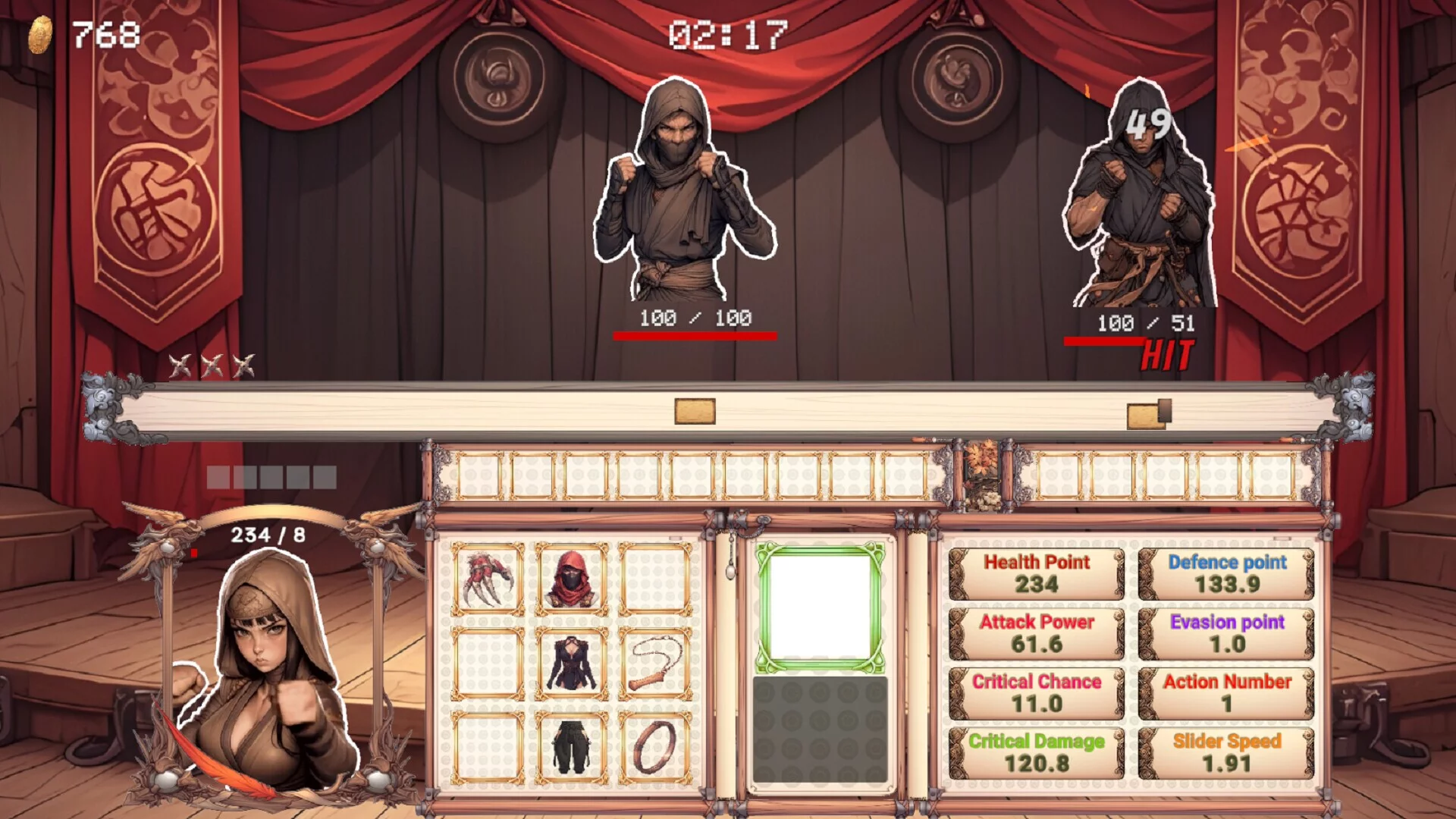 Изображение игры: Kunoichi's Cadence