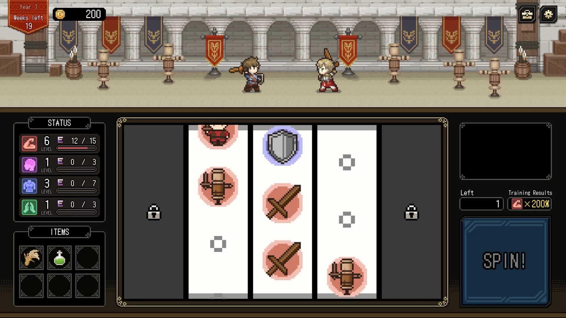 Изображение игры: Who Trained the Hero? -Spin of Fate