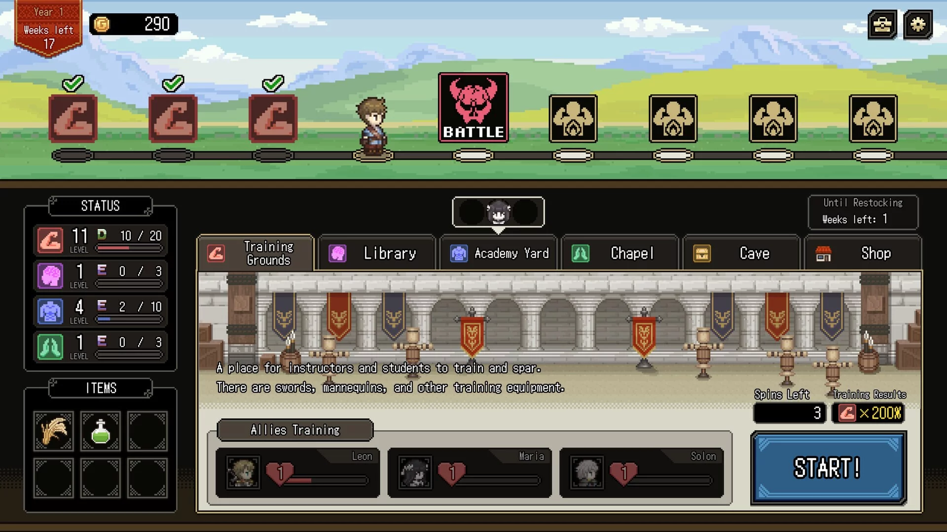 Изображение игры: Who Trained the Hero? -Spin of Fate