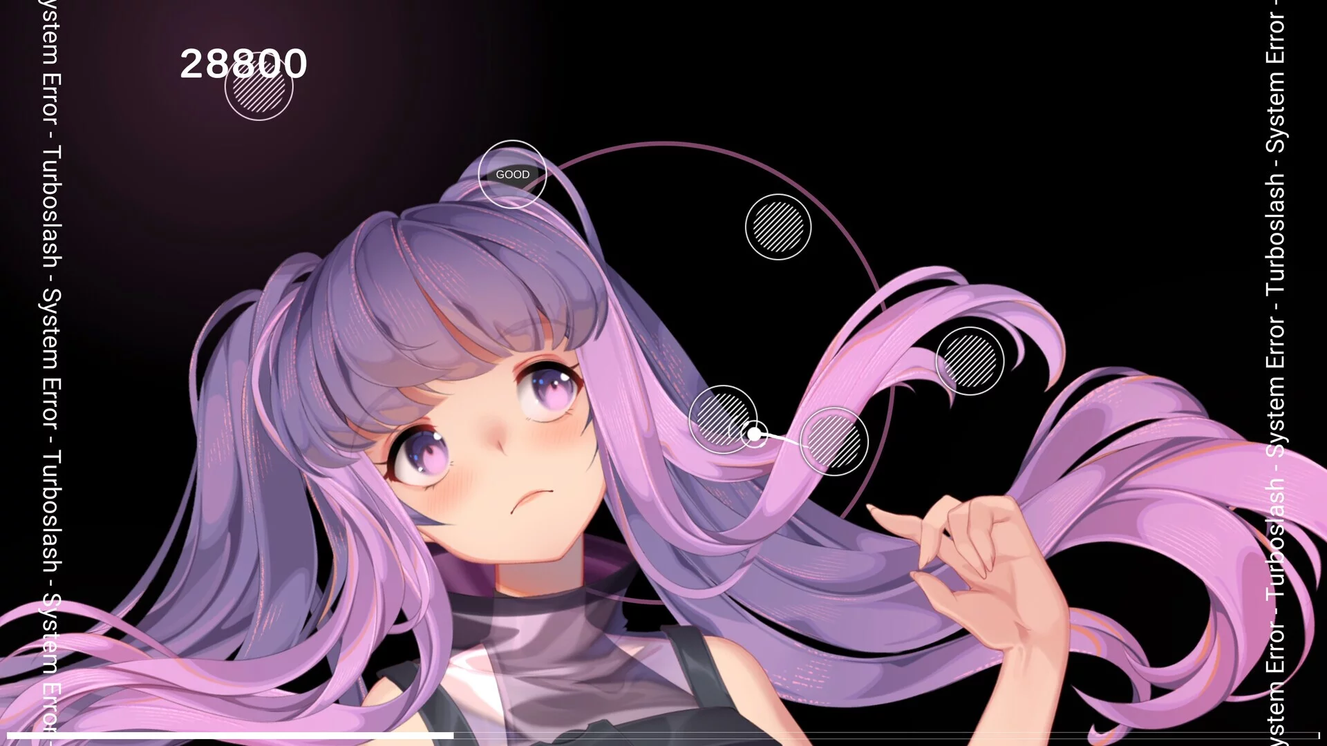 Изображение игры: AKUMA: Cyberpunk Rhythm Action