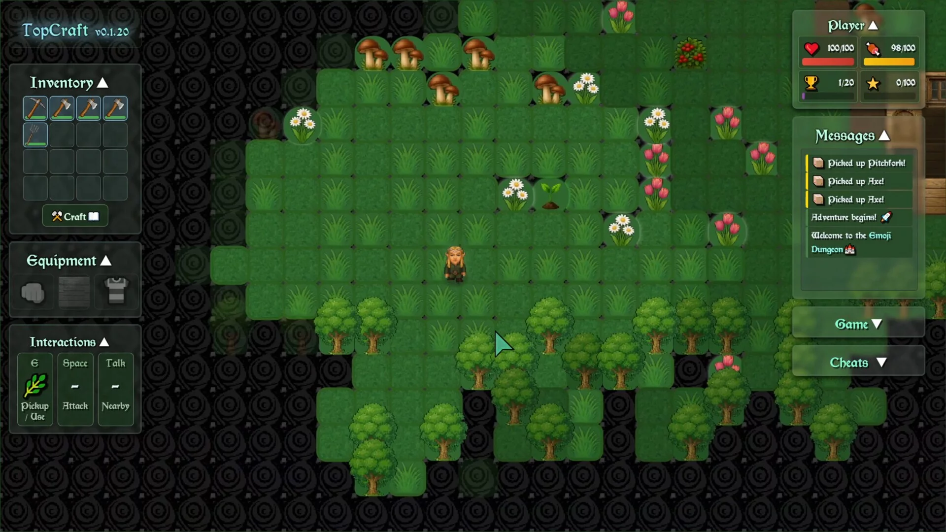 Изображение игры: TopCraft