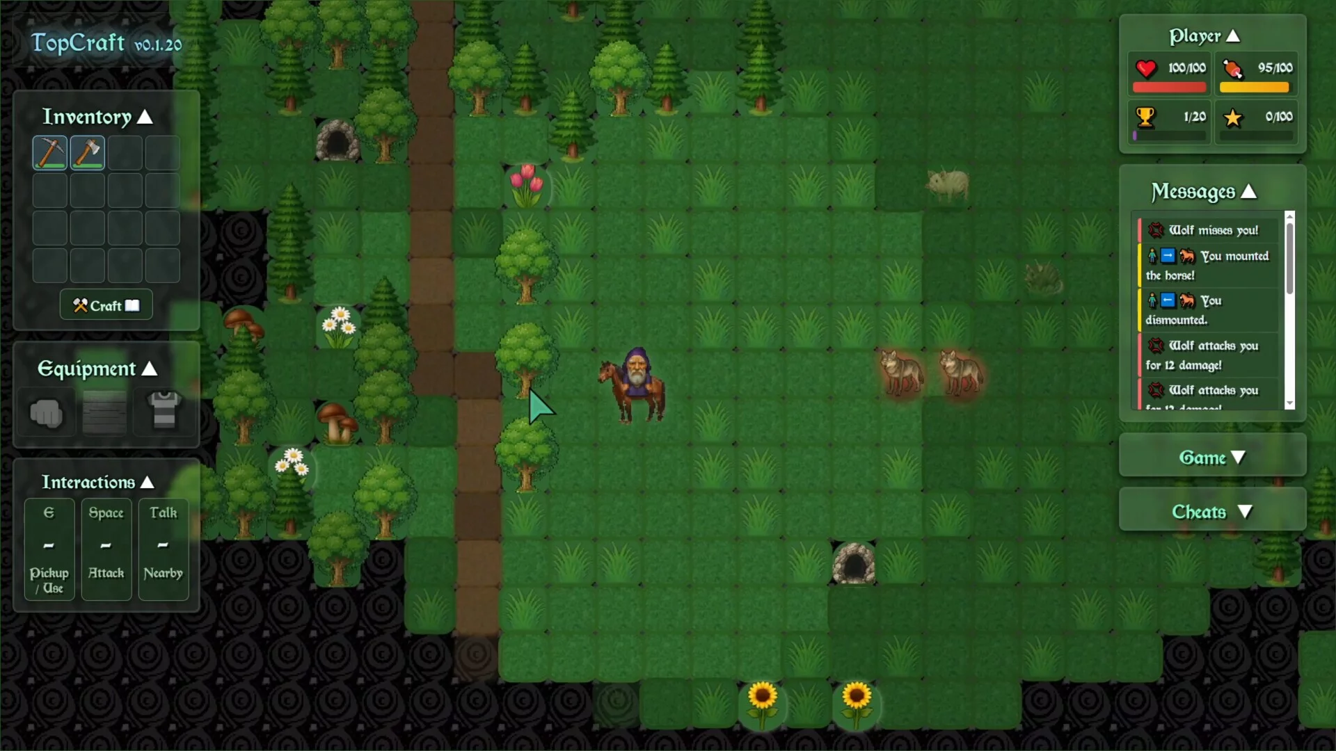 Изображение игры: TopCraft