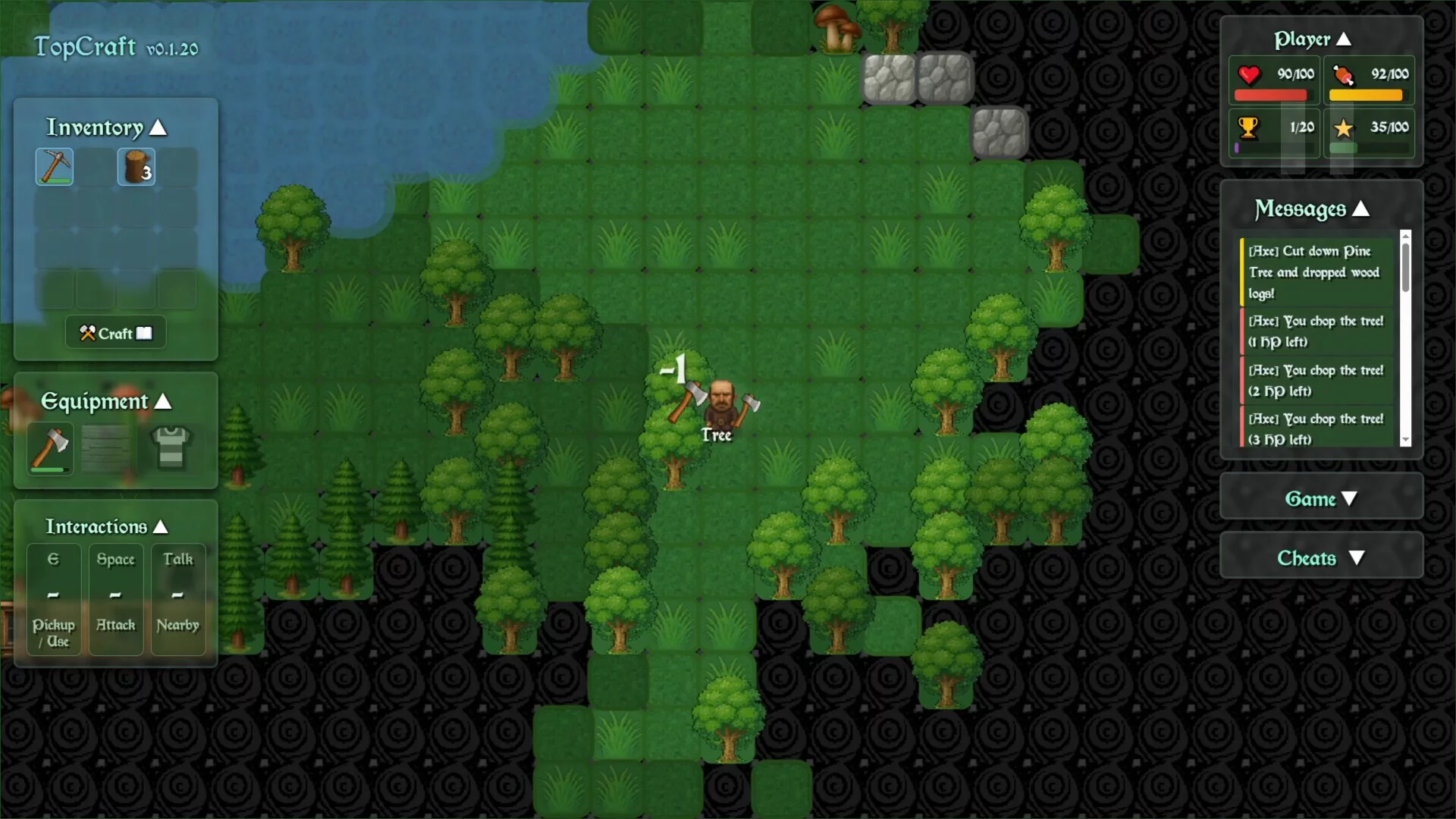Изображение игры: TopCraft