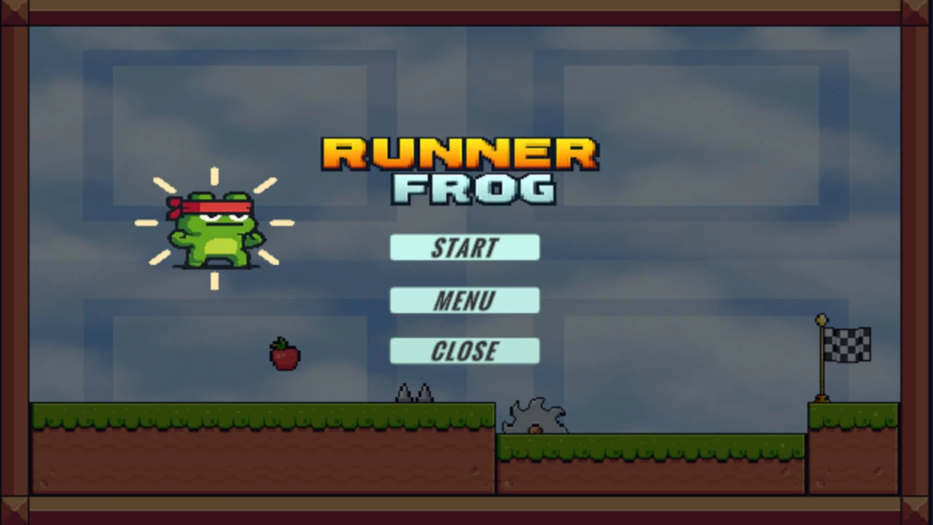Изображение игры: Runner Frog
