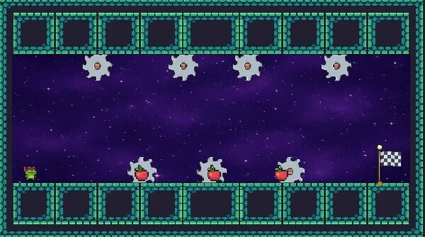 Изображение игры: Runner Frog