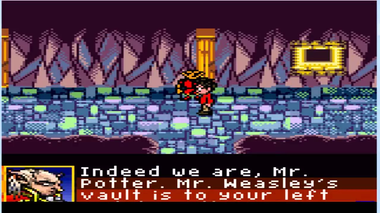 Изображение игры: Harry Potter and the Chamber of Secrets (GBC)