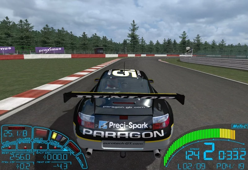 Изображение игры: GTR: FIA GT Racing Game