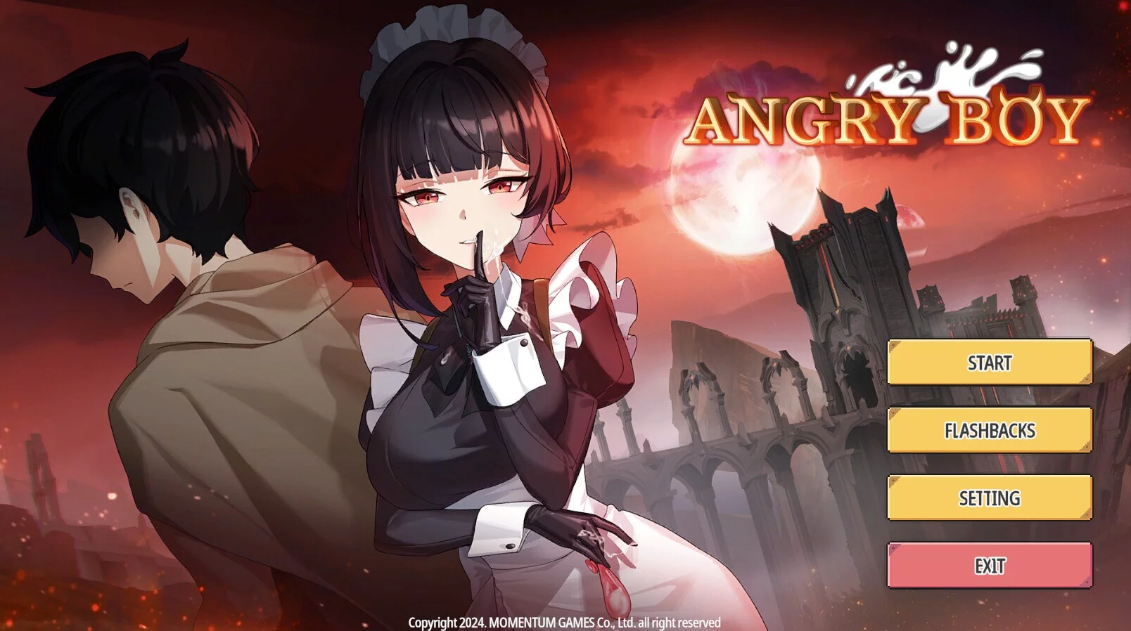 Изображение игры: Angry Boy