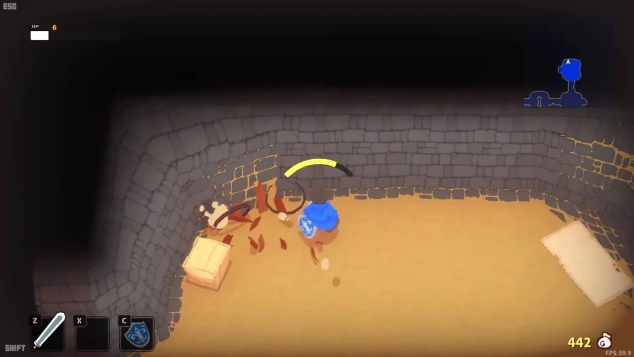 Изображение игры: Labyrinth of Estras
