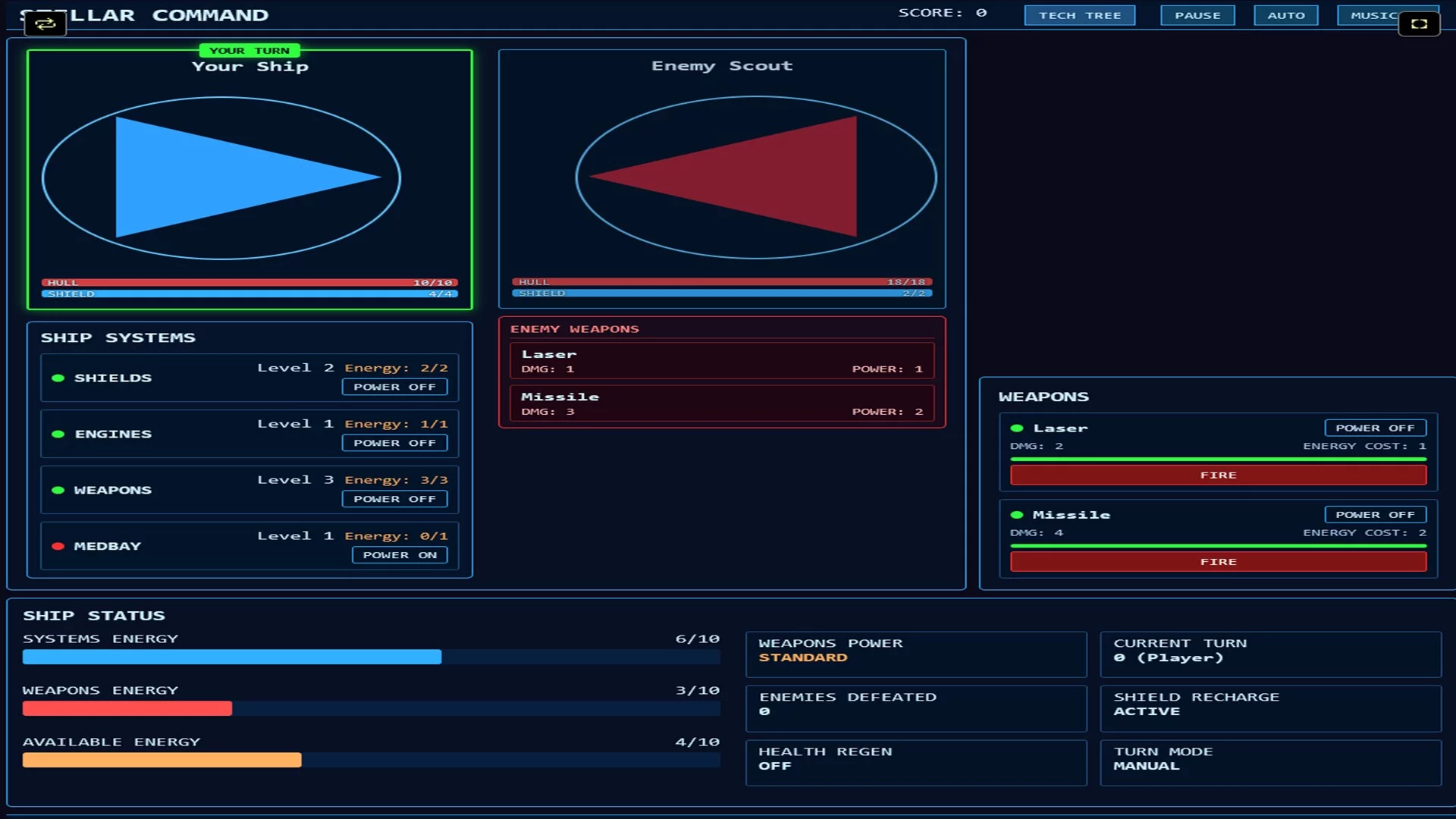 Изображение игры: Stellar Command