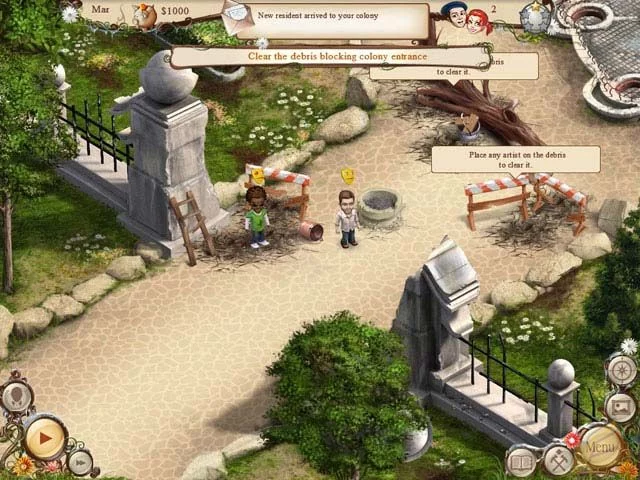 Изображение игры: Artist Colony