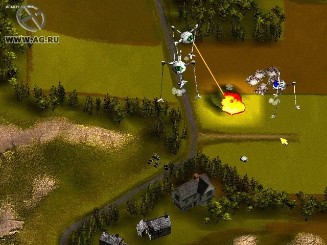 Изображение игры: Jeff Wayne's The War of the Worlds