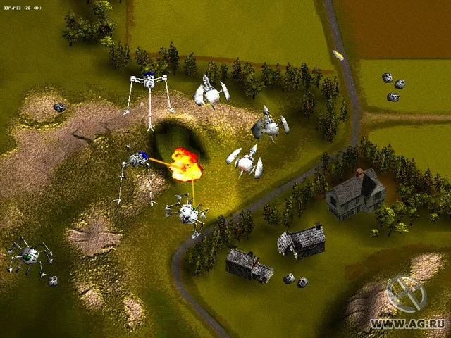 Изображение игры: Jeff Wayne's The War of the Worlds
