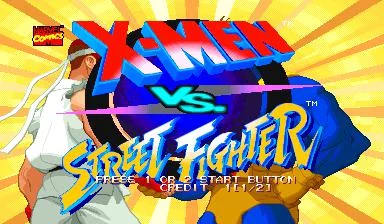 Изображение игры: X-Men vs. Street Fighter