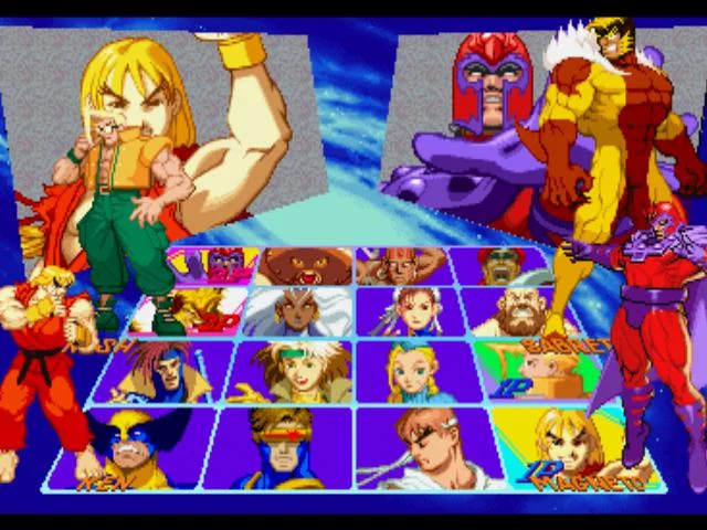 Изображение игры: X-Men vs. Street Fighter