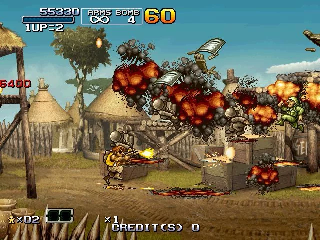 Изображение игры: Metal Slug 6