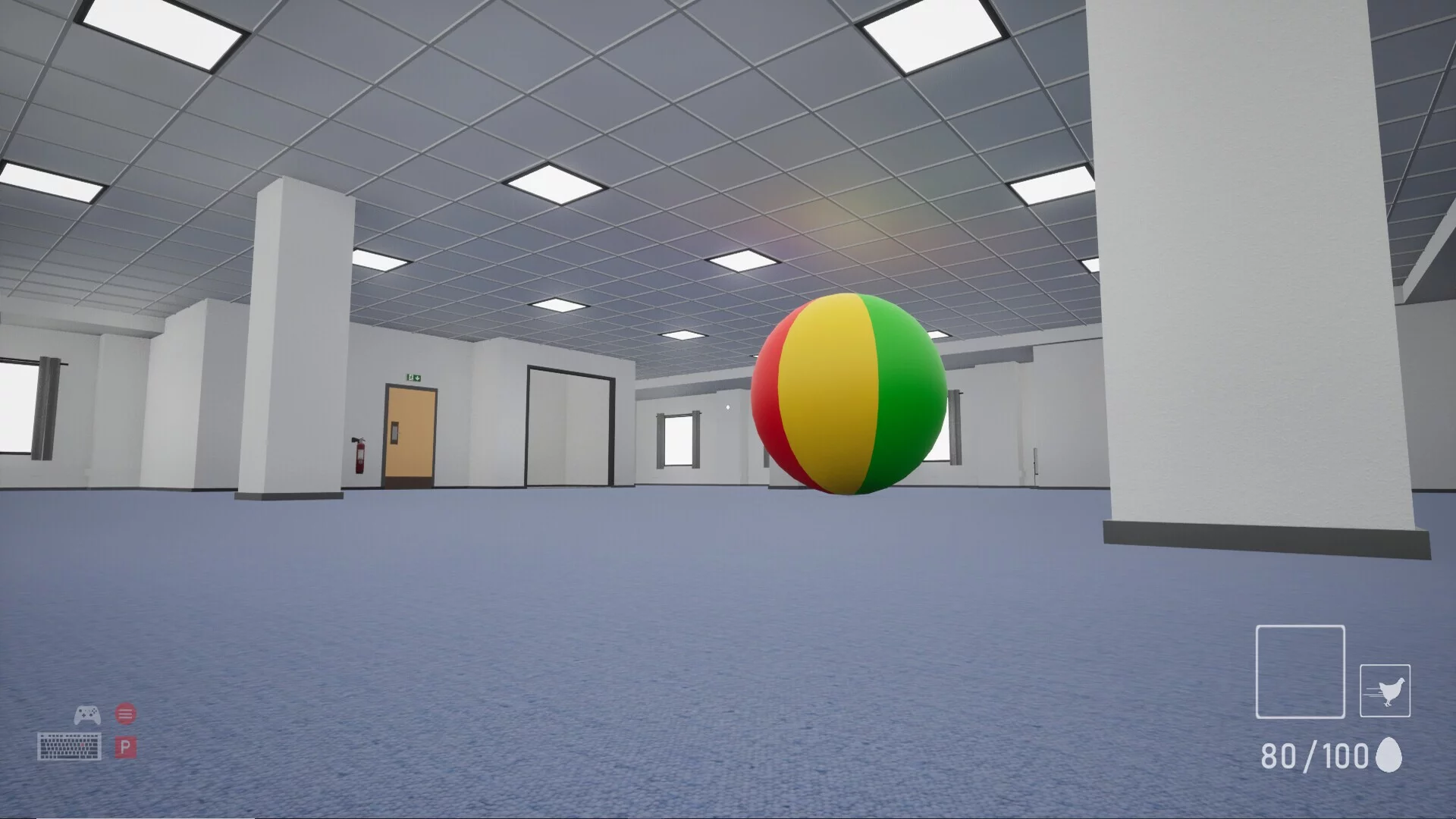 Изображение игры: A Chicken In The Office