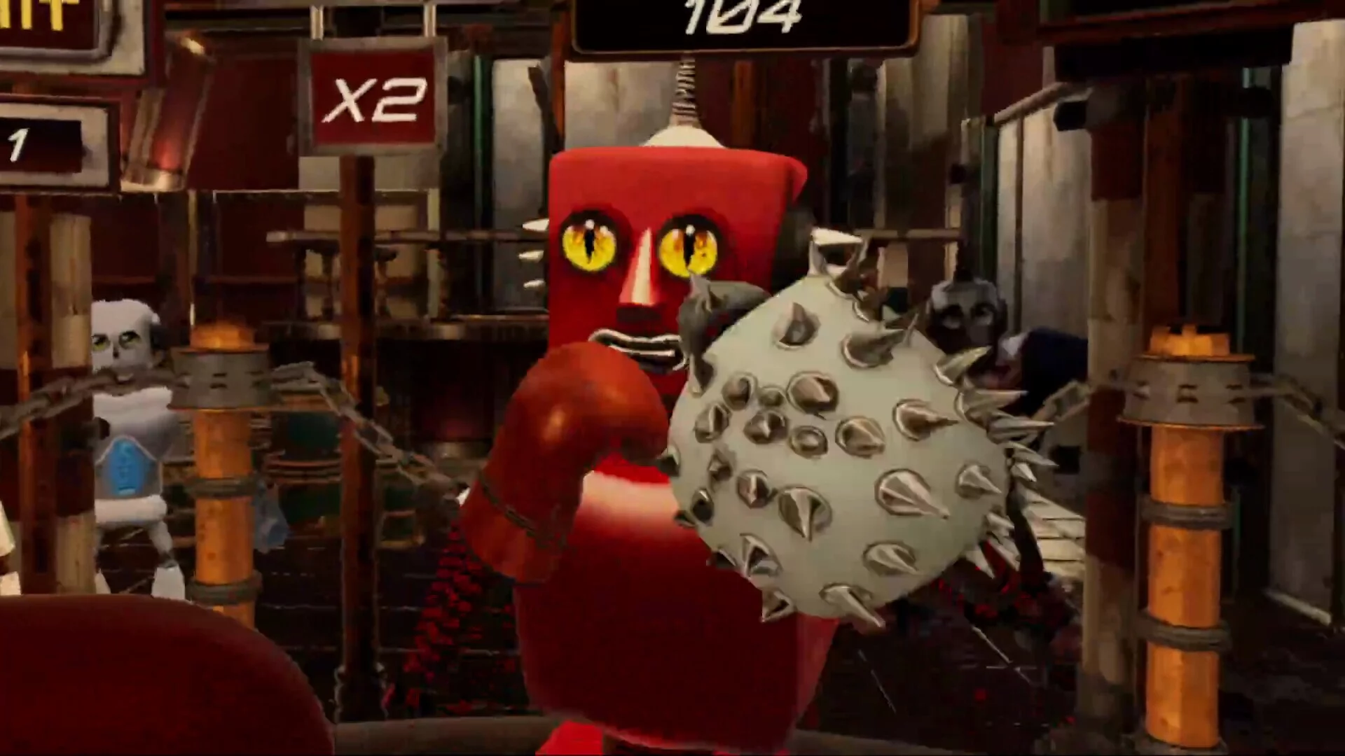 Изображение игры: Boxing Machine VR