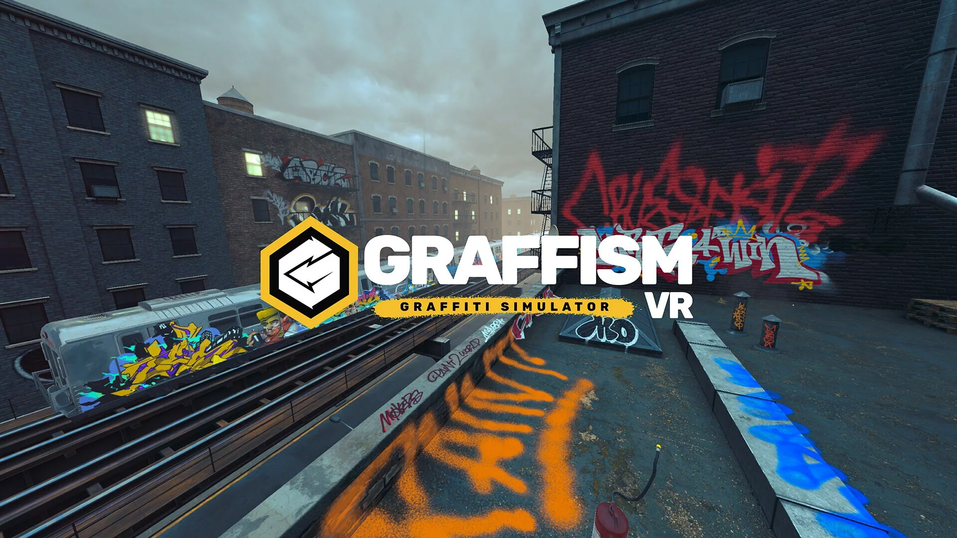 Изображение игры: Graffism VR - Graffiti Simulator