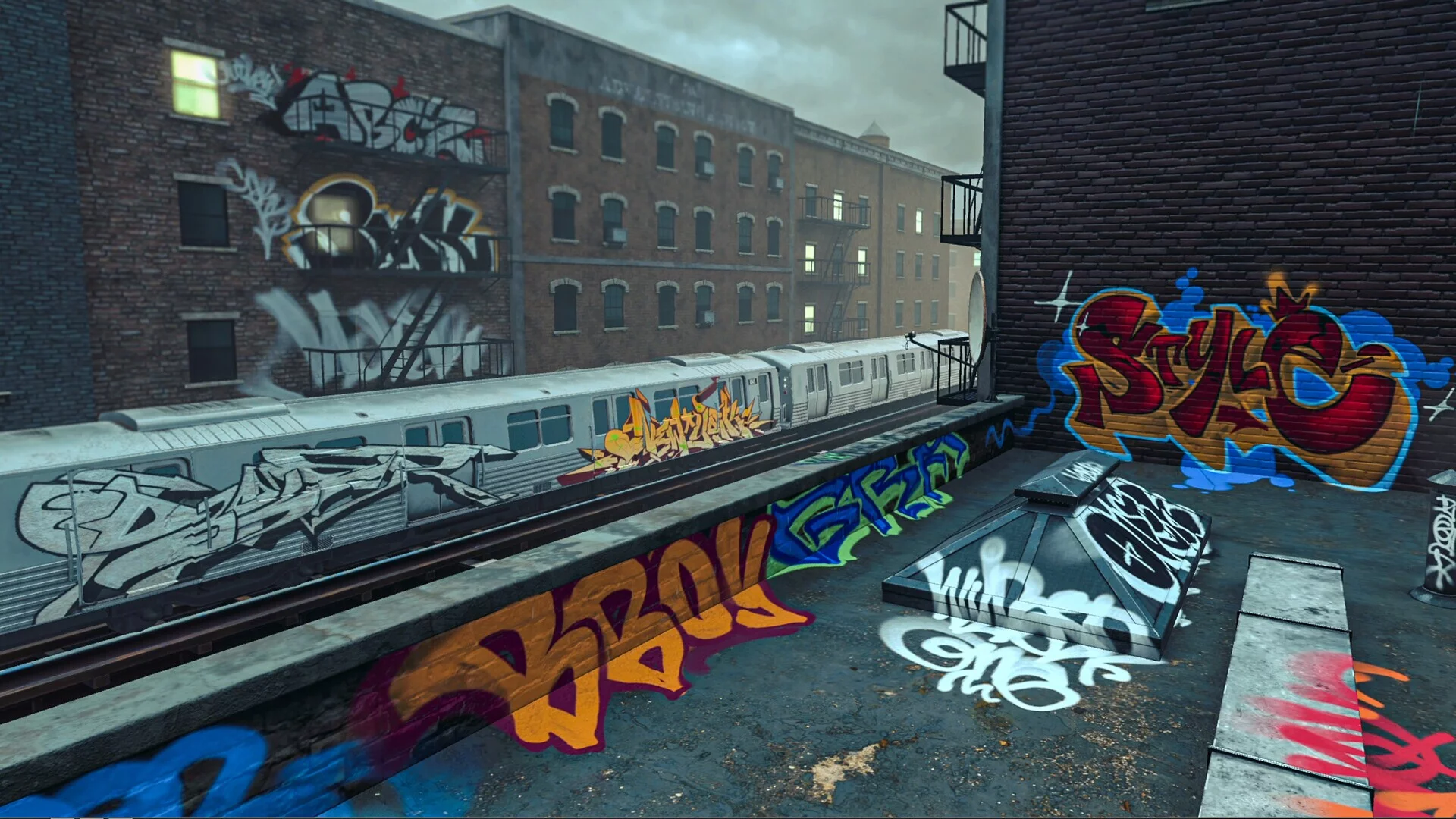 Изображение игры: Graffism VR - Graffiti Simulator