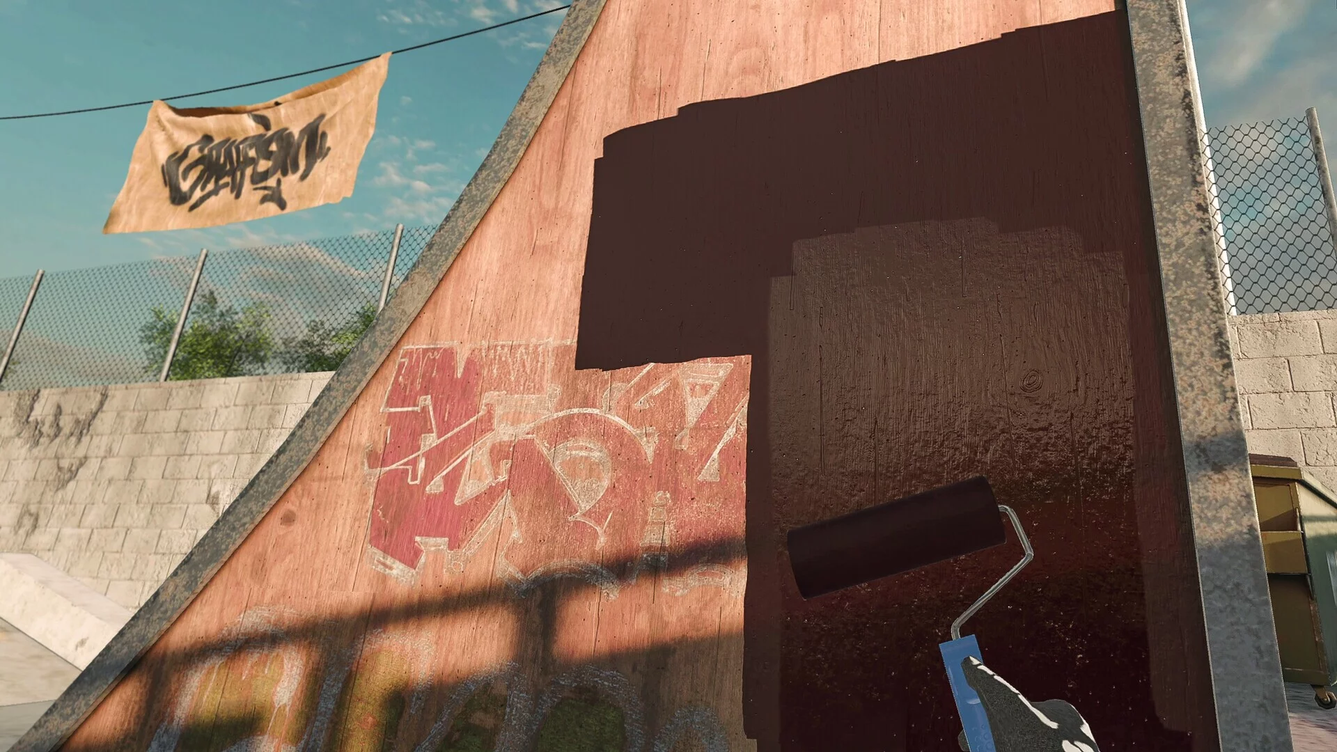 Изображение игры: Graffism VR - Graffiti Simulator
