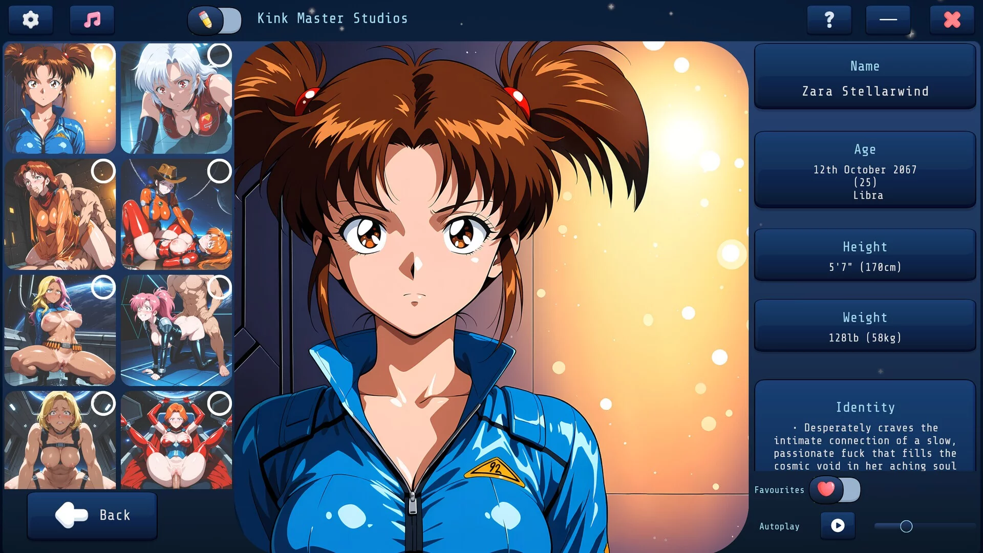 Изображение игры: Hentai Senpai: Spacegirls 92