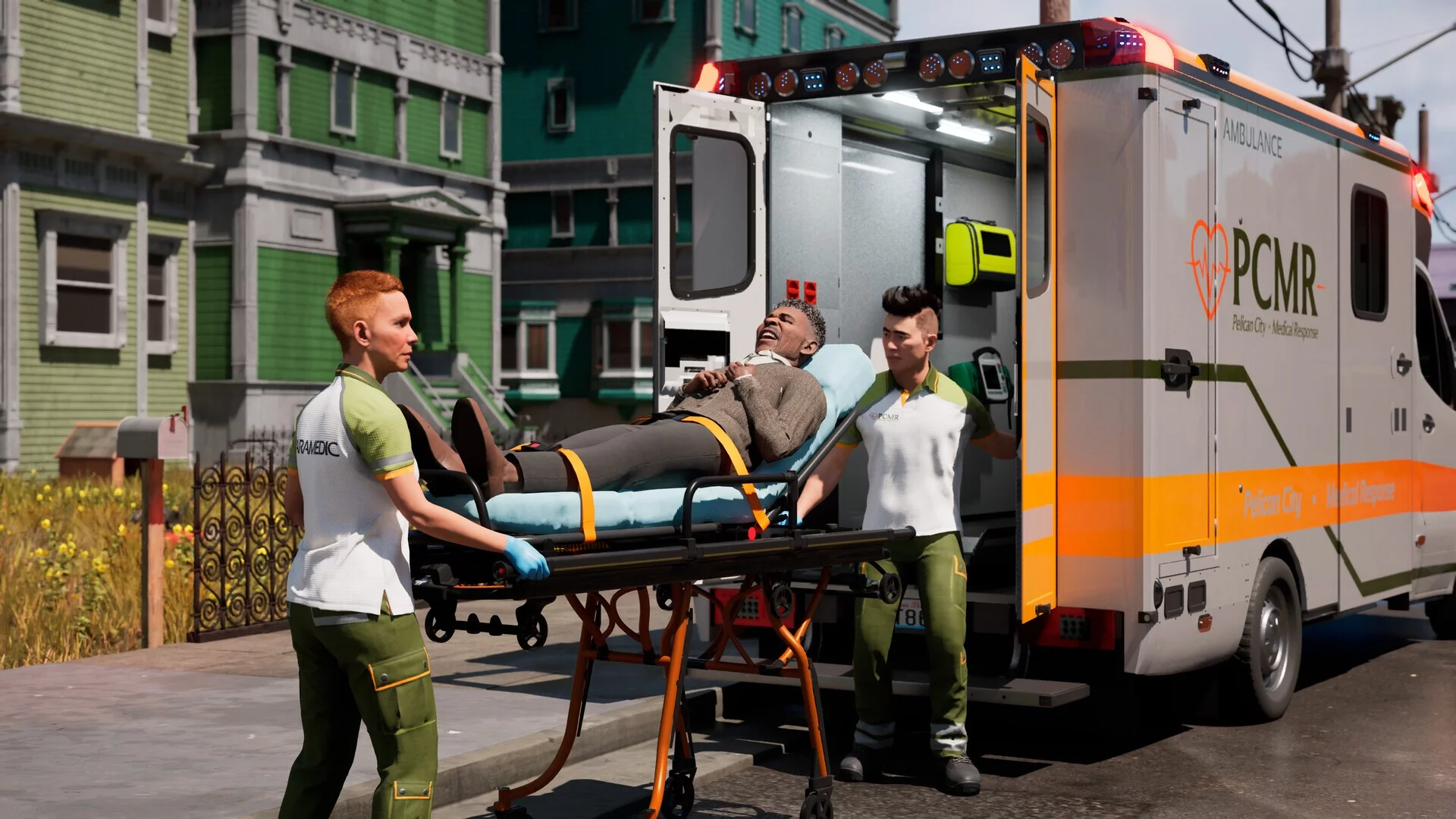Изображение игры: Ambulance Life: A Paramedic Simulator