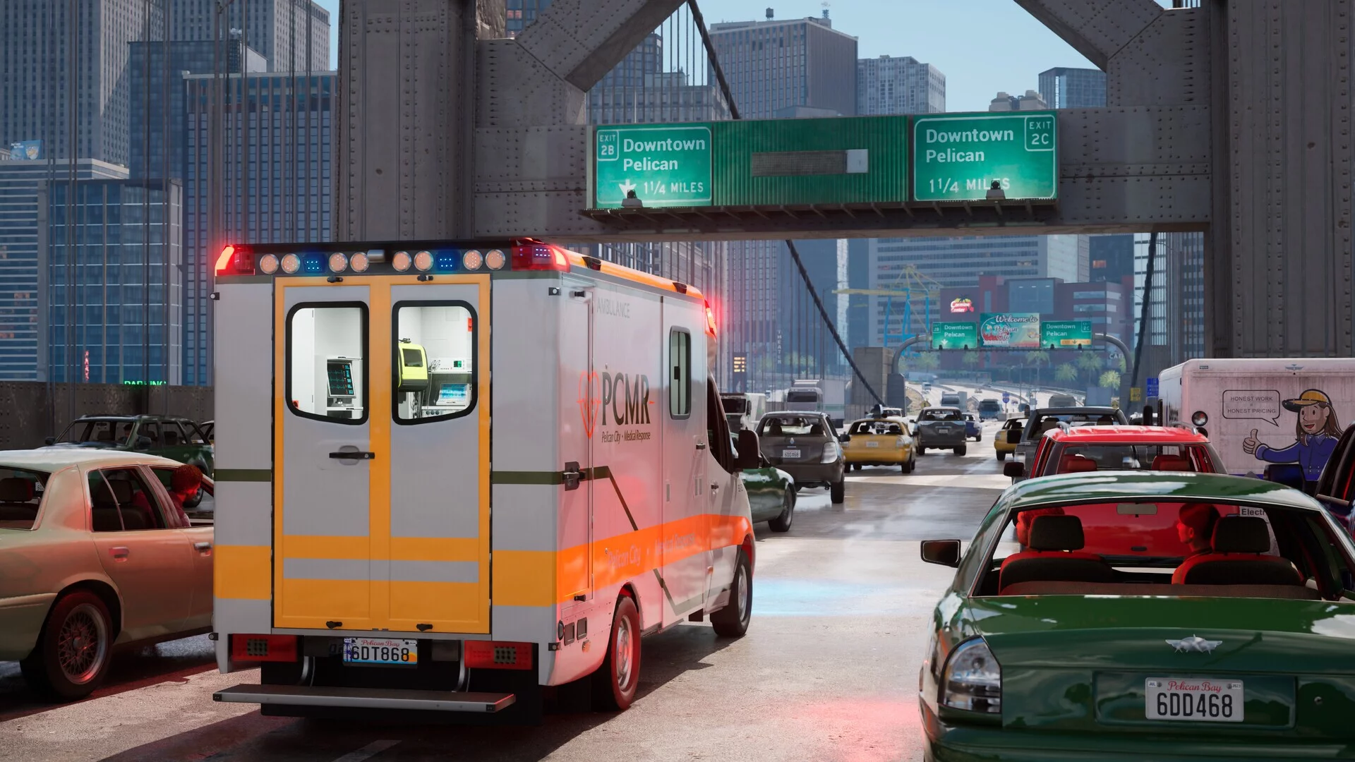 Изображение игры: Ambulance Life: A Paramedic Simulator