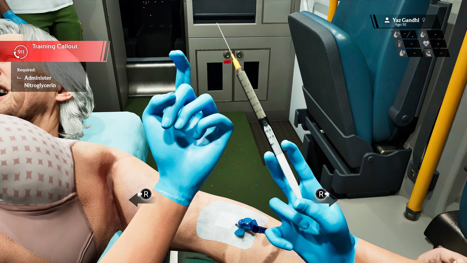 Изображение игры: Ambulance Life: A Paramedic Simulator