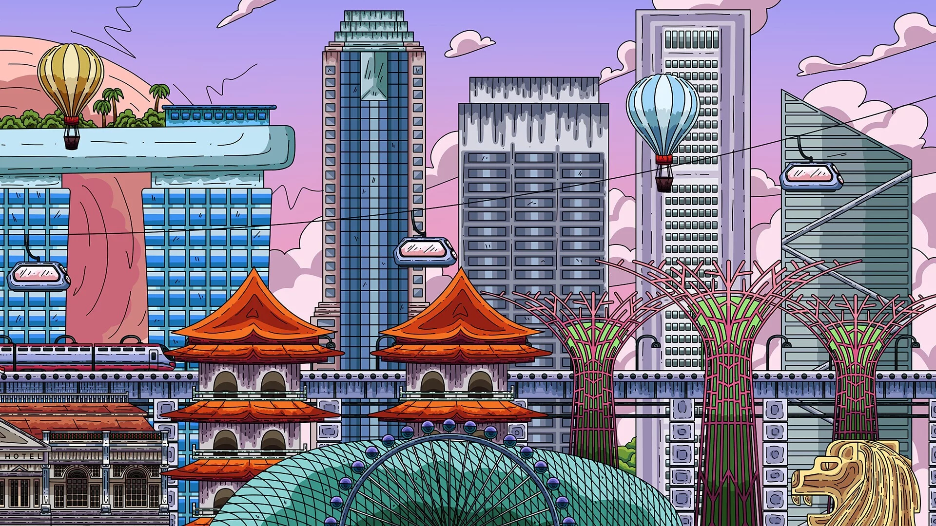 Изображение игры: 100 Singapore Cats